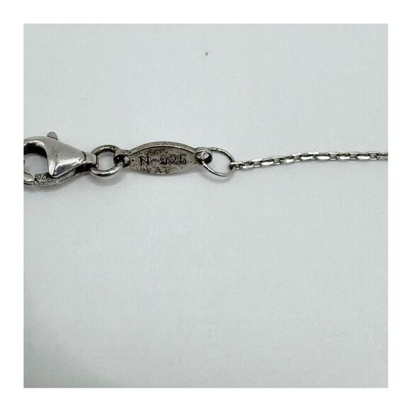 Sterling Silver Double Layer Opal Cross Necklace Bezel Set CZ Crystals Turkey - Picture 6 of 14